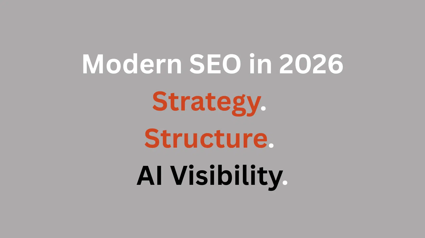 What Modern SEO Actually Looks Like in 2026